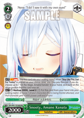 Snooty, Amane Kanata