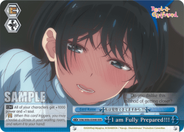 I am Fully Prepared!!! #KNK/W86-E099R — Rent-A-Girlfriend