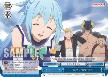Resurrection #KS/W75-E098 — KONOSUBA -God’s blessing on this wonderful world! Re:Edit