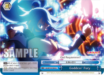 Goddess' Fury #KS/W75-E100 — KONOSUBA -God’s blessing on this wonderful world! Re:Edit
