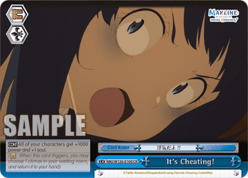 It's Cheating! #MKI/W126-E100 — Booster Pack Makeine: Too Many Losing Heroines!