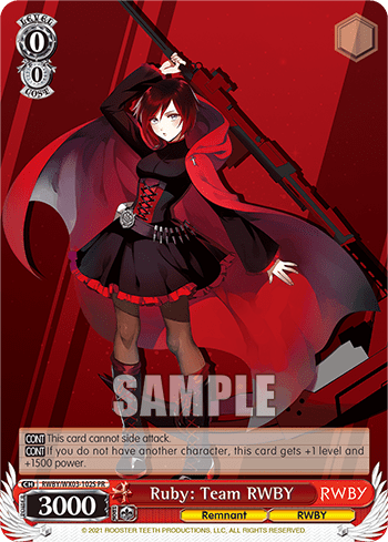 Ruby: Team RWBY #RWBY/WX03-102 — RWBY