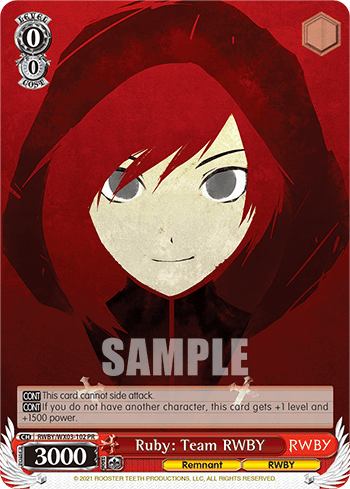 Ruby: Team RWBY (Holo) #RWBY/WX03-102S — RWBY