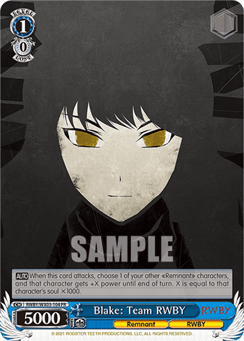 Blake: Team RWBY (Holo) #RWBY/WX03-104S — RWBY