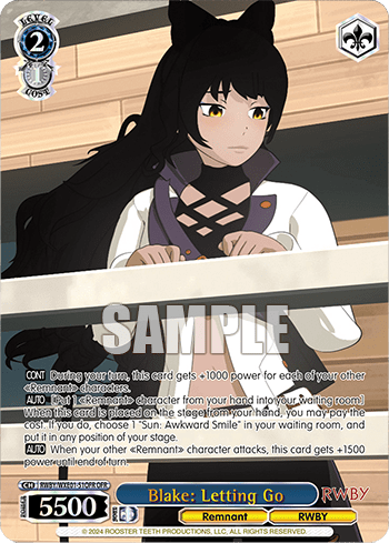Blake: Letting Go #RWBY/WXE01-51OFR — [EX] RWBY