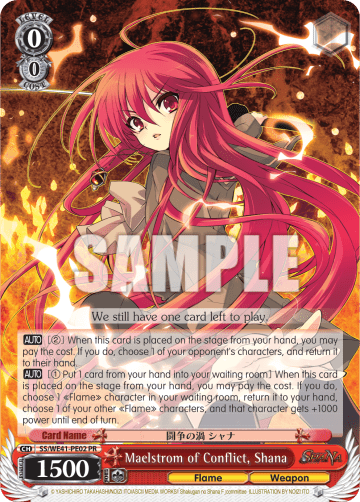 Maelstrom of Conflict, Shana