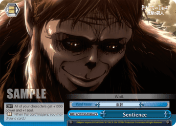 Sentience #AOT/S50-E099a — Attack on Titan Vol.2