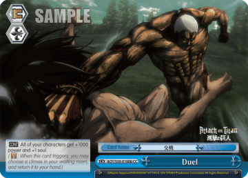 Duel #AOT/S50-E100b — Attack on Titan Vol.2