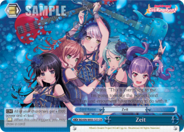 Zeit #BD/EN-W03-121 — BanG Dream! Girls Band Party! MULTI LIVE