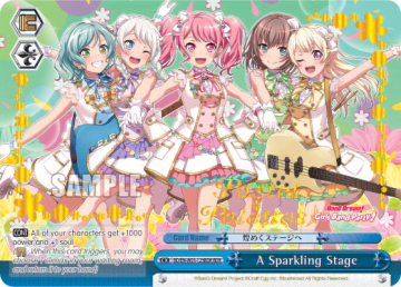 A Sparkling Stage #BD/EN-W03-125BDR — BanG Dream! Girls Band Party! MULTI LIVE