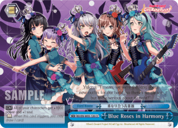 Blue Roses in Harmony #BD/EN-W03-126 — BanG Dream! Girls Band Party! MULTI LIVE