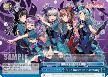 Blue Roses in Harmony (Holo) #BD/EN-W03-126S — BanG Dream! Girls Band Party! MULTI LIVE