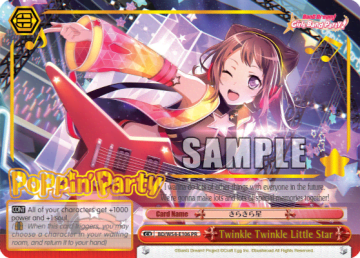 Twinkle Twinkle Little Star #BD/W54-E106 — BanG Dream! Girls Band Party!