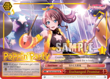 Exchanged Promise #BD/W54-E108 — BanG Dream! Girls Band Party!