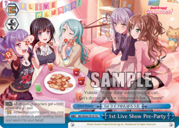 1st Live Show Pre-Party