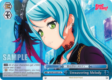 Unwavering Melody #BD/W73-E097 — BanG Dream! Vol.2