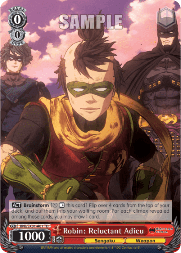 Robin: Reluctant Adieu #BNJ/SX01-A01 — 【Demo Deck】Batman Ninja