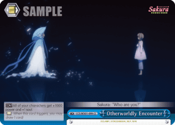 Otherworldly Encounter #CCS/WX01-099 — Cardcaptor Sakura : Clear Card