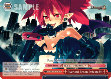 Overlord Zenon Defeated!!