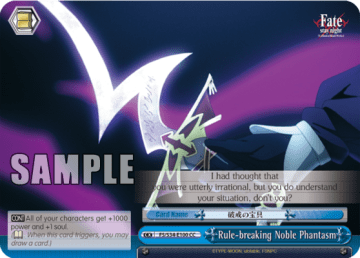 Rule-breaking Noble Phantasm