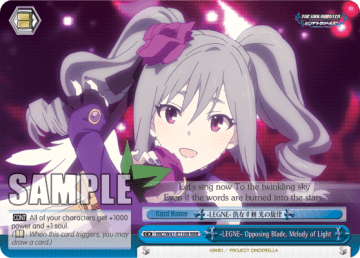 -LEGNE- Opposing Blade, Melody of Light #IMC/W41-E110R — THE IDOLM@STER CINDERELLA GIRLS