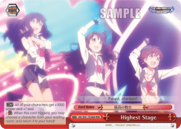 Highest Stage