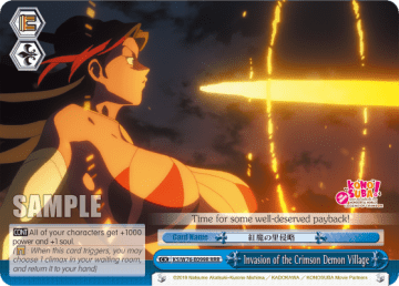Invasion of the Crimson Demon Village #KS/W76-E099R — KONOSUBA -God’s blessing on this wonderful world! Legend of Crimson