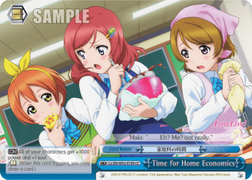 Time for Home Economics #LL/EN-W02-E169 — Love Live! DX Vol.2