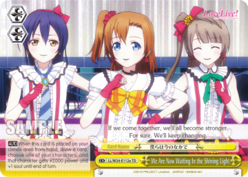We Are Now Waiting In the Shining Light