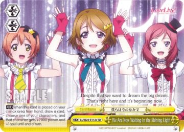 We Are Now Waiting In the Shining Light