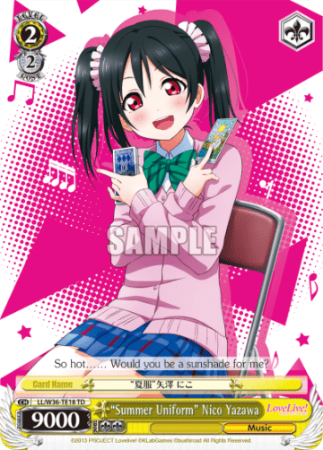 “Summer Uniform” Nico Yazawa