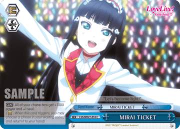 MIRAI TICKET