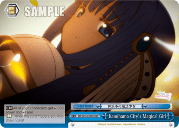 Kamihama City's Magical Girl #MR/W59-E099R — Magia Record: Puella Magi Madoka Magica Side Story