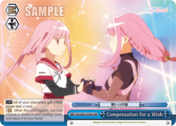 Compensation for a Wish #MR/W80-E098R — TV Anime "Magia Record: Puella Magi Madoka Magica Side Story"