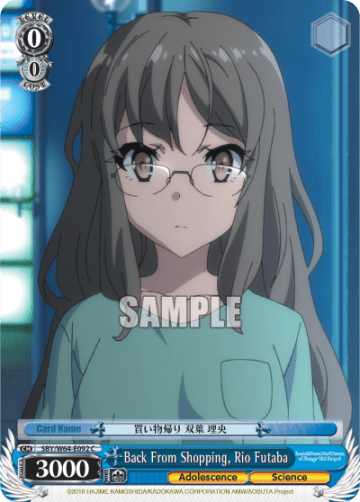 Back From Shopping, Rio Futaba #SBY/W64-E092 — Rascal Does Not Dream of Bunny Girl Senpai