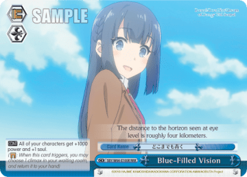 Blue-Filled Vision #SBY/W64-E100R — Rascal Does Not Dream of Bunny Girl Senpai