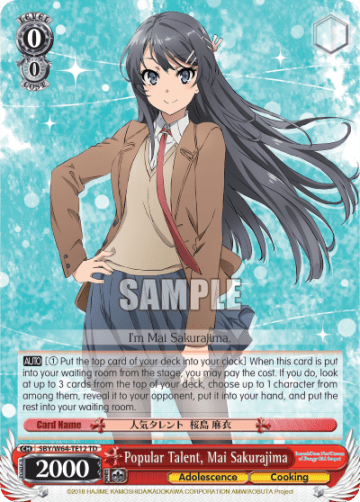 Popular Talent, Mai Sakurajima