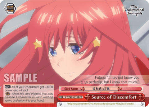 Source of Discomfort (5HY/W83-E104) — The Quintessential Quintuplets