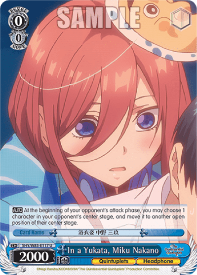 In a Yukata, Miku Nakano (5HY/W83-E117) — The Quintessential Quintuplets