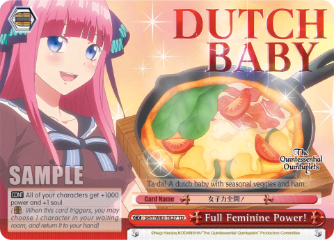 Full Feminine Power! (5HY/W83-TE27) — The Quintessential Quintuplets