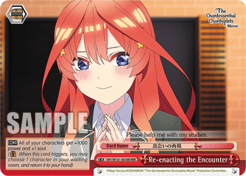 Re-enacting the Encounter (5HY/W101-E076R) — The Quintessential Quintuplets Movie