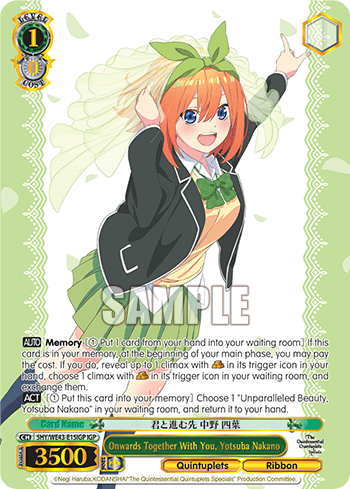 Onwards Together With You, Yotsuba Nakano (5HY/WE43-E15IGP) — [EX] The Quintessential Quintuplets Specials