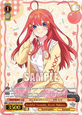 Bashful Sweetie, Itsuki Nakano (5HY/WE43-E27IGP) — [EX] The Quintessential Quintuplets Specials