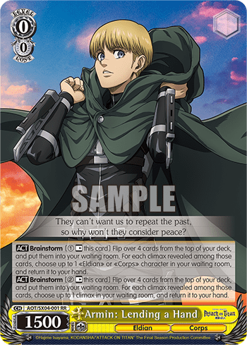 Armin: Lending a Hand (AOT/SX04-001) — Attack On Titan: Final Season