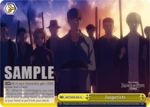 Jaegerists (AOT/SX04-023) — Attack On Titan: Final Season