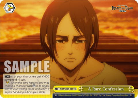 A Rare Confession (AOT/SX04-024) — Attack On Titan: Final Season