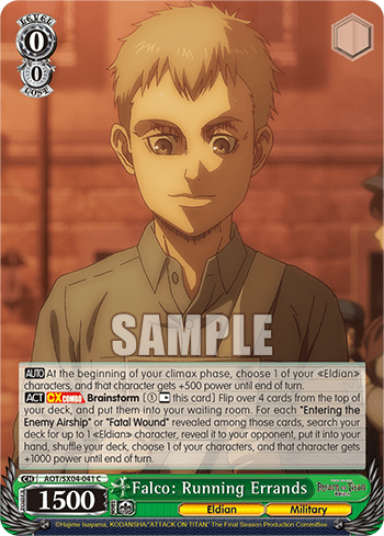 Falco: Running Errands (AOT/SX04-041) — Attack On Titan: Final Season