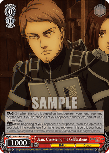 Jean: Overseeing the Celebrations (AOT/SX04-050) — Attack On Titan: Final Season