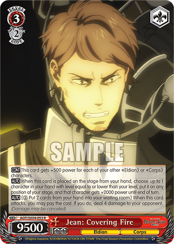 Jean: Covering Fire (AOT/SX04-053) — Attack On Titan: Final Season