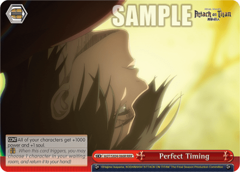 Perfect Timing (AOT/SX04-066R) — Attack On Titan: Final Season